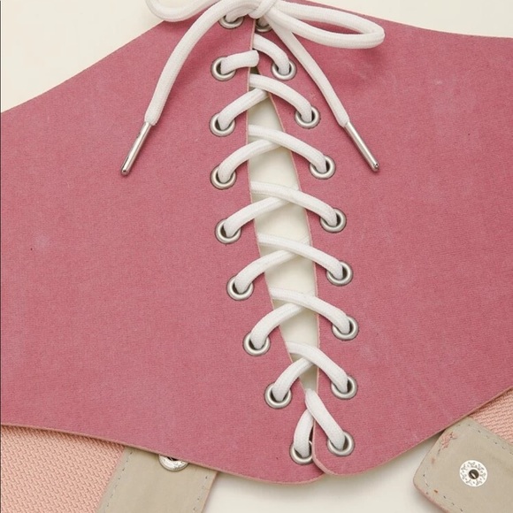 Pink Corset Belt New Cottagecore - Picture 2 of 7